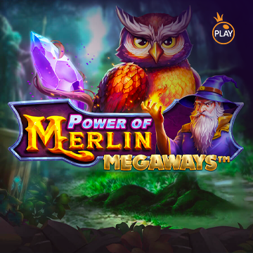รวมเกมสล็อตทุกค่าย - Power of Merlin Megaways