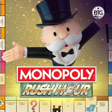 รวมเกมสล็อตทุกค่าย - MONOPOLY Rush Hour