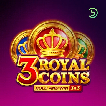 รวมเกมสล็อตทุกค่าย - 3 Royal Coins: Hold and Win