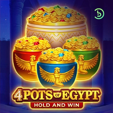 รวมเกมสล็อตทุกค่าย - 4 Pots of Egypt: Hold and Win