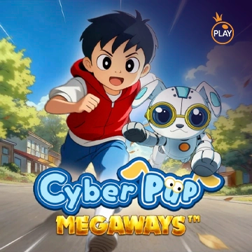 รวมเกมสล็อตทุกค่าย - Cyber Pup Megaways