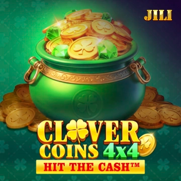 รวมเกมสล็อตทุกค่าย - Clover Coins 4x4