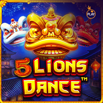รวมเกมสล็อตทุกค่าย - 5 Lions Dance